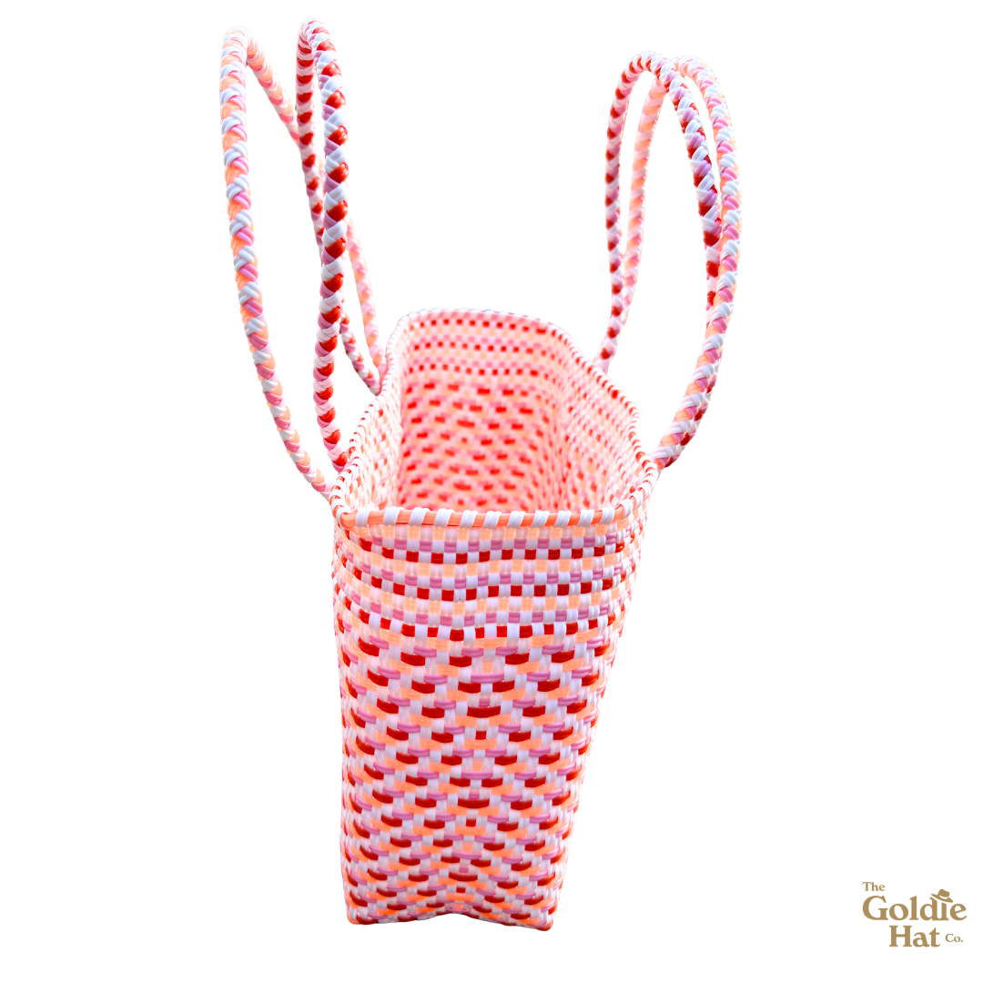 Goldie Small Bag in Pink, Red, and Orange