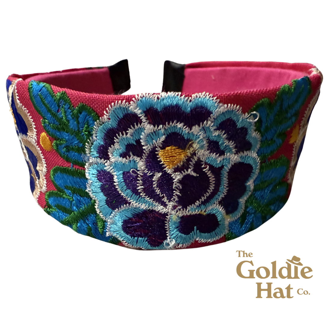 Headbands Embroidered