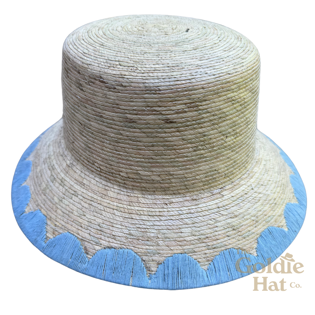Blue Scallop Bucket Hat PREORDER