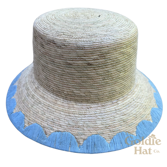 Blue Scallop Bucket Hat PREORDER