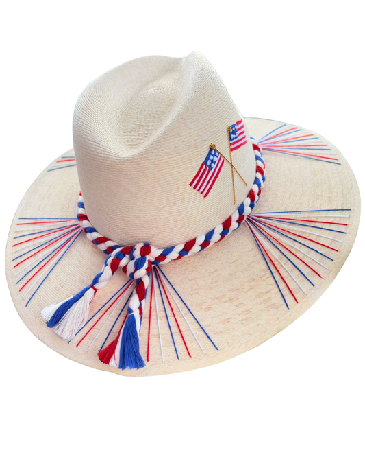 USA FLAG PALMA HAT
