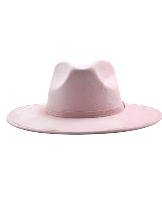 Charlie Vegan Suede Pink