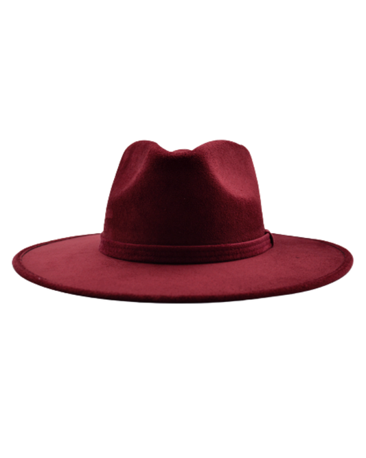 Charlie Vegan Suede Burgundy