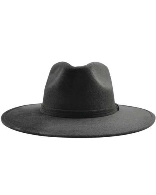 Charlie Vegan Suede Dark Grey