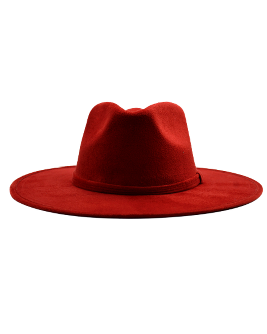 Charlie Vegan Suede Red