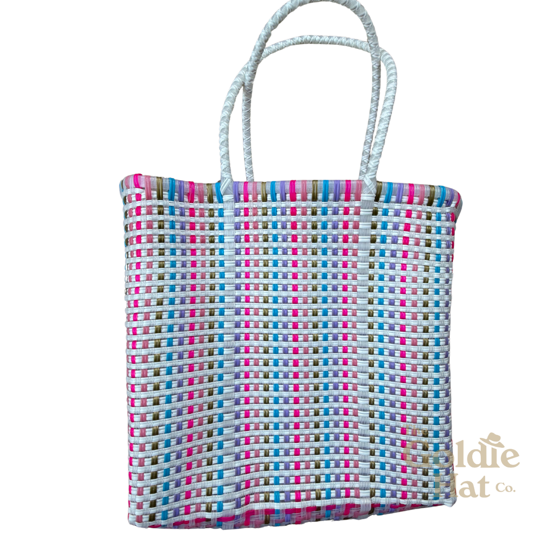 Multicolor Open Tote