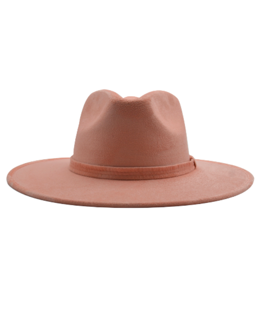 Charlie Vegan Suede Peach