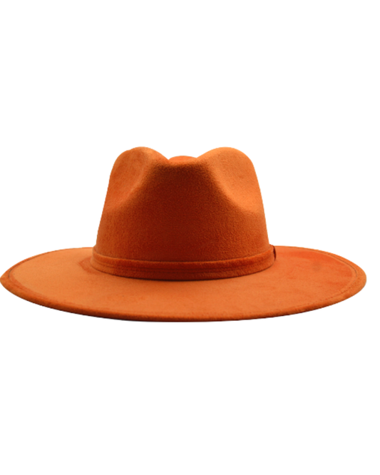 Charlie Vegan Suede Burnt Orange