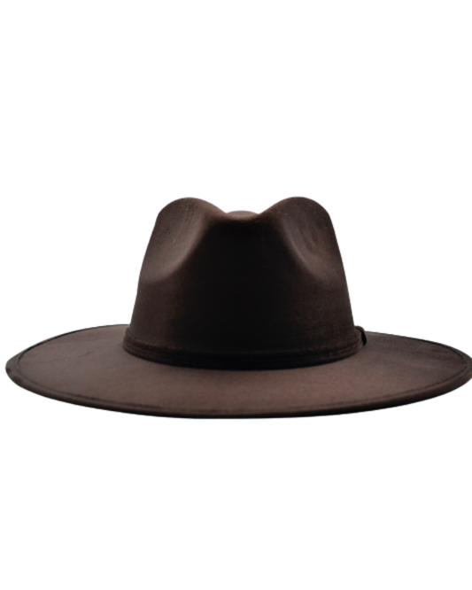 Charlie Vegan Suede Brown