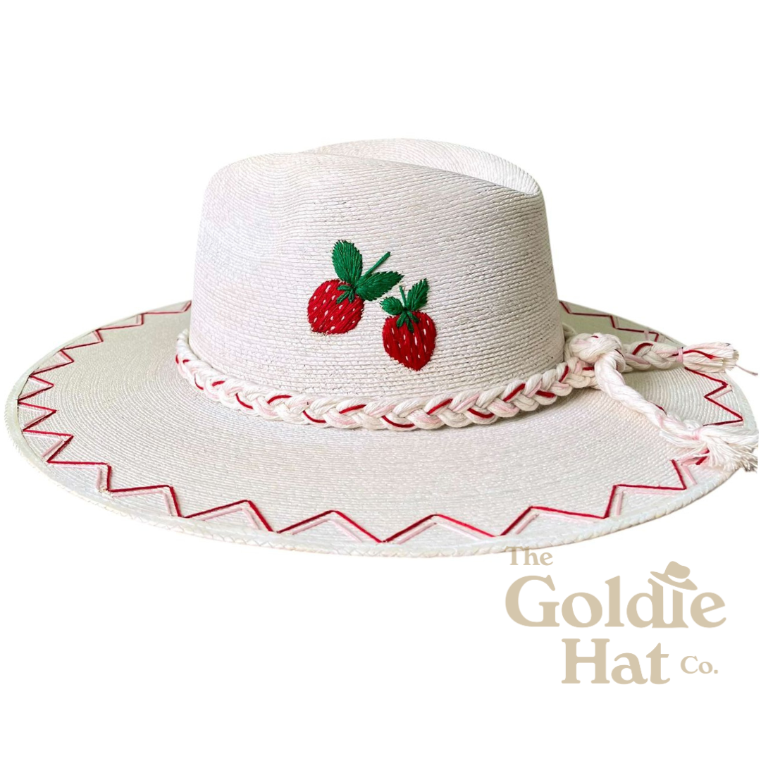 Strawberry Palm Hat