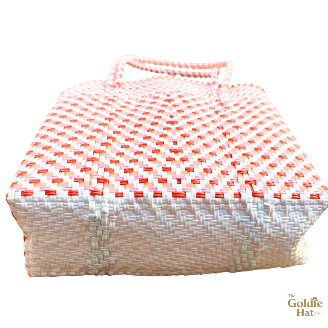 Goldie Small Bag in Pink, Red, and Orange
