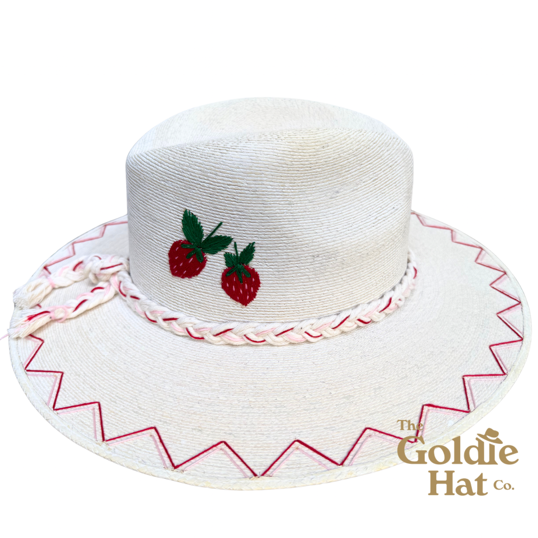 Strawberry Palm Hat